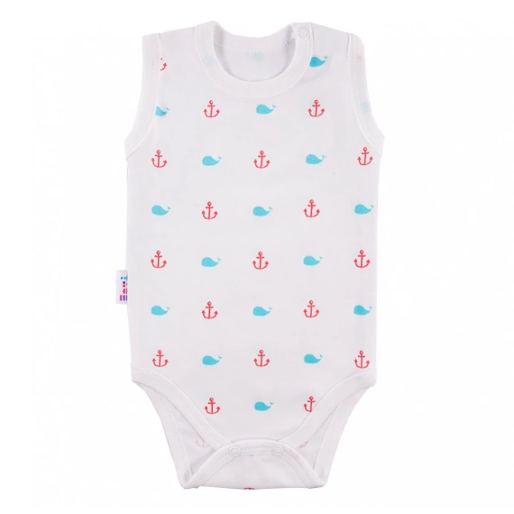 Body niemowlęce na ramiączkach "Little Sailor" Ewa Klucze