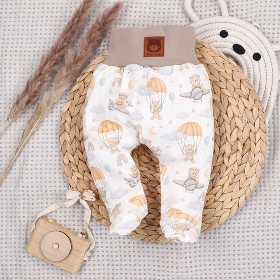 ABN-5513 Sky Journey Półśpiochy niemowlęce Nini | Bawełna organiczna, wygodny krój