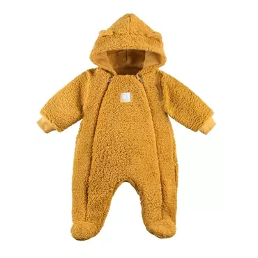 UNIQUE Pajacyk Baranek z kapturem Ewa Klucze - miodowy