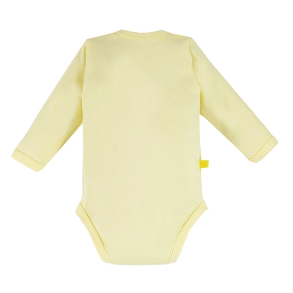 Run&Fun Body niemowlęce rozpinane Eevi - cytrynowe