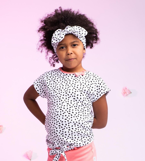 175064 Opaska niemowlęca "Alice" Nicol - kropki