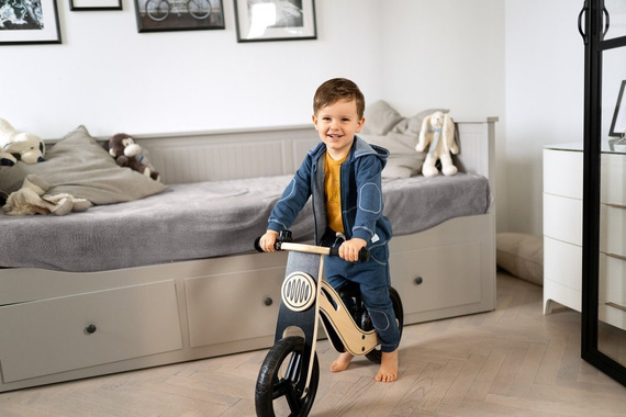 UNIQUE Rozpinana Bluza z kapturem Ewa Klucze- granat 