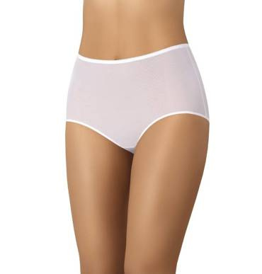 306 Retro Figi z wysokim stanem Teyli - biały