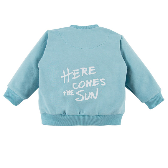 Sahara Bluza dresowa rozpinana Eevi- niebieski