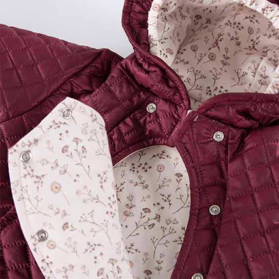 Bloom Kombinezon pikowany Eevi - bordowy