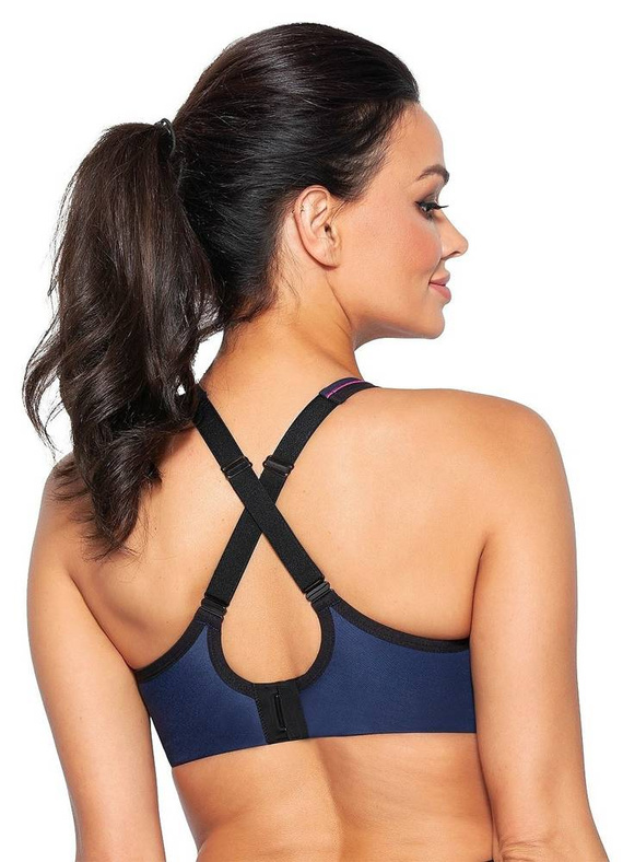 Dina Biustonosz Sportowy full cup Ava granatowy