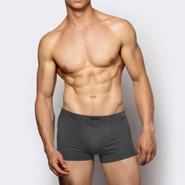 3BMH-007 A'3 Bokserki męskie Atlantic grafitowy