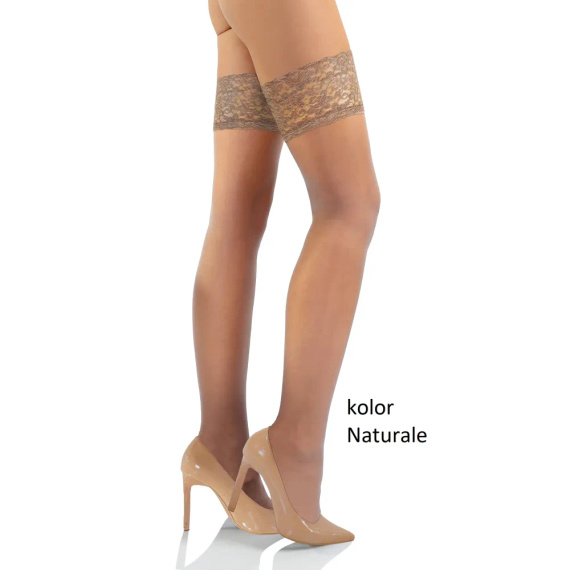 Camilla Pończochy samonośne 8 den Sesto Senso- naturale
