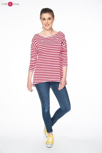 Mommy bluzka ciążowa i do karmienia Milk&Love morska zieleń