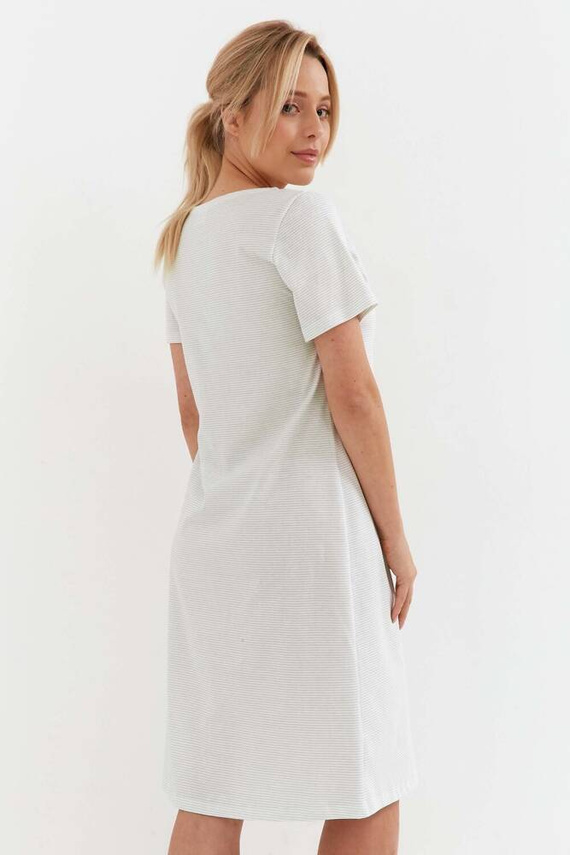 235  Koszula Nocna Cana -ecru