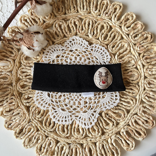 Mamatti Opaska OK06 Merry Christmas – Czarna, Świąteczna