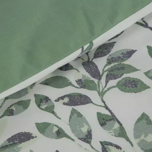 Clarissa Pościel z mikrofibry liście Desing91 zielony