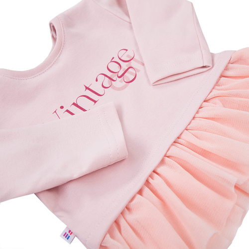 Roses Tunika z długim rękawem Eevi - jasny róż 