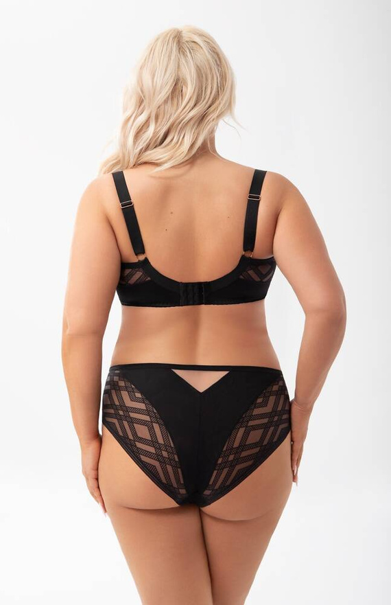 Gorsenia K 898 Estelle Figi damskie czarny 