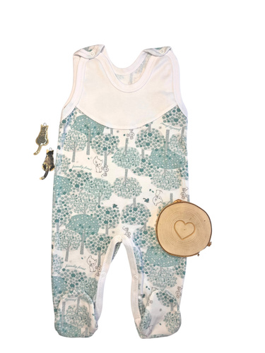 Śpiochy niemowlęce dla dziewczynki Mamatti SC15130 – 100% bawełna | OEKO-TEX | Polska jakość