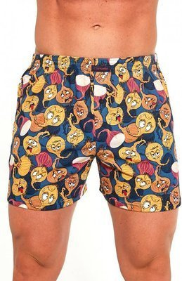 011/113 Classic Bokserki męskie Cornette - granat