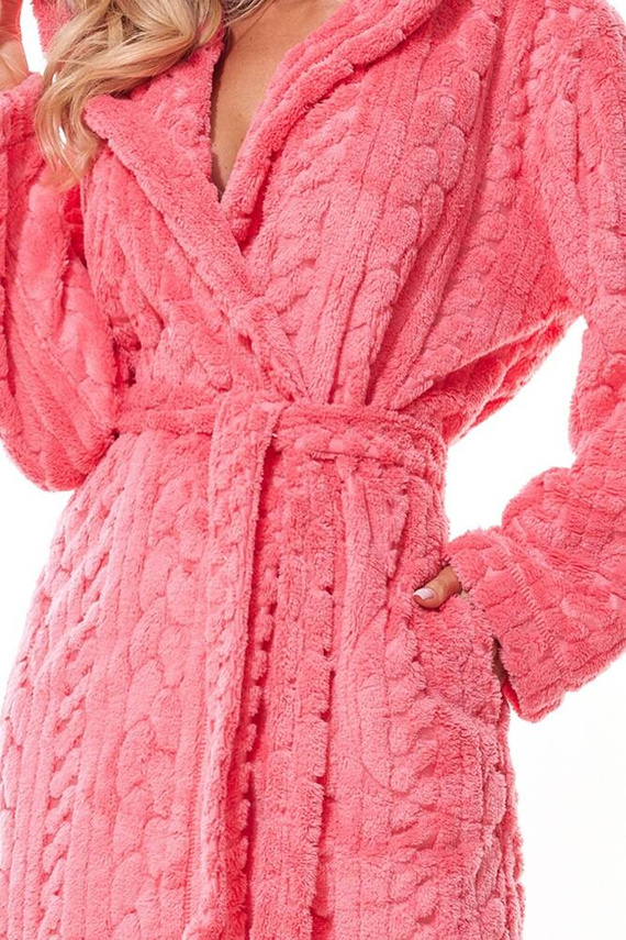 2308 Swet Szlafrok Damski L&L - koralowy