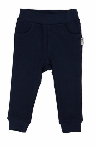 169554 Spodnie dresowe "Mix" Nicol - granatowy