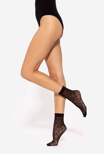 Trendy wz.09 Skarpetki Damskie 20 den Gatta - nero