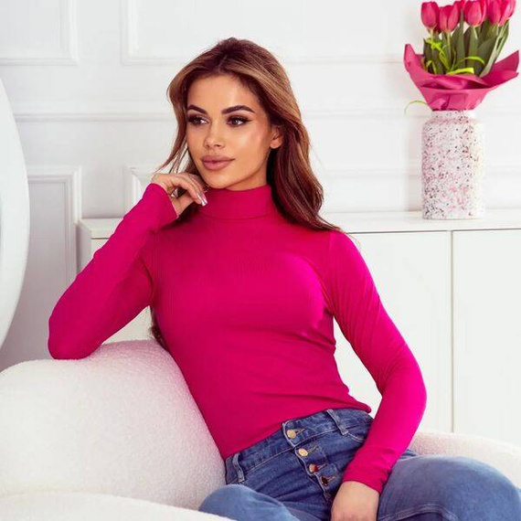 Matylda Bluzka damska Eldar - amarantowy 