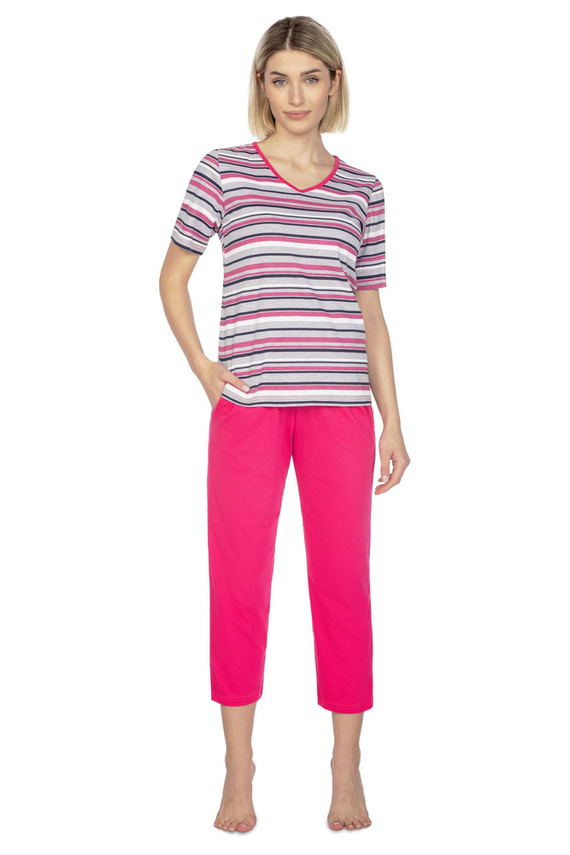 654 Piżama damska Regina  -różowy