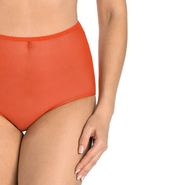 306 Retro Figi z wysokim stanem Teyli - czerwony 