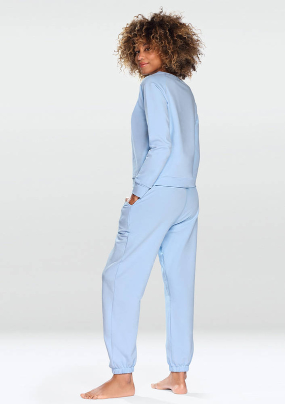 Wenezja Dresowy komplet damski Dkaren - błękit