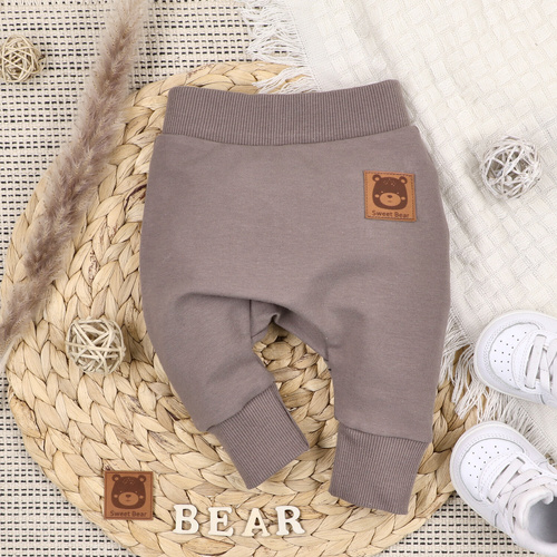 ABK-0047 Sweet Bears Komplet niemowlęcy z bawełny organicznej Nini 