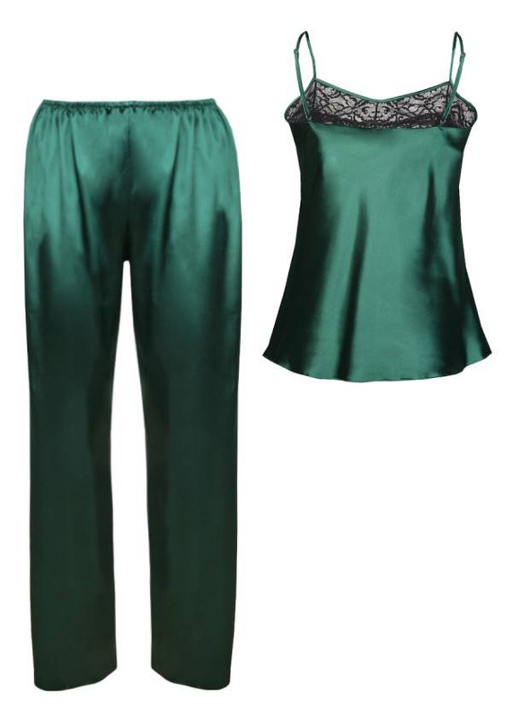 Sadie Komplet Damski Piżama DKaren - zielony