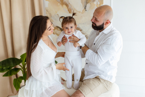 08249W "Natural Waffel" Półśpioch niemowlęcy Makoma white