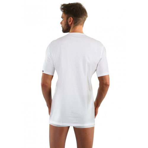 Viper Klasyczny T-shirt męski bawełniany Sesto Senso- biały