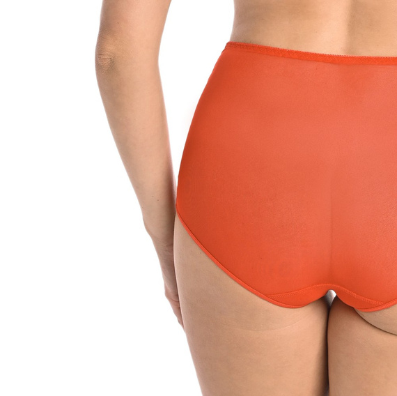 306 Retro Figi z wysokim stanem Teyli - czerwony 