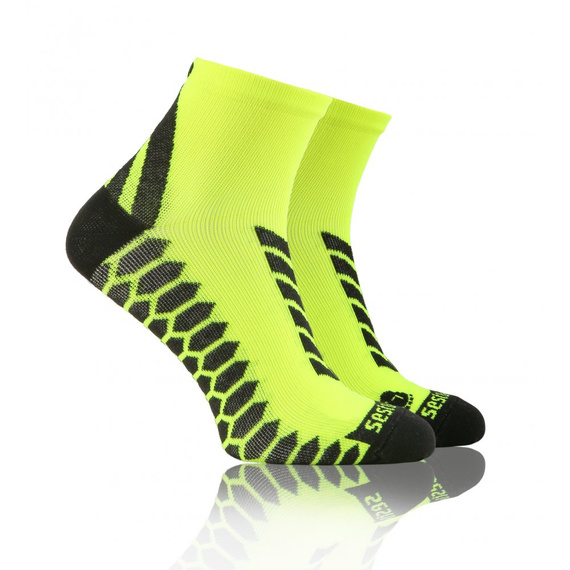 Sport Socks Skarpety sportowe Sesto Senso żółty-czarny 