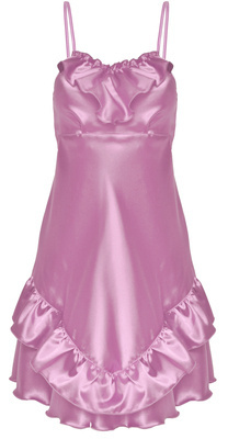 Ivon Halka satynowa koszulka damska DKaren - wrzos