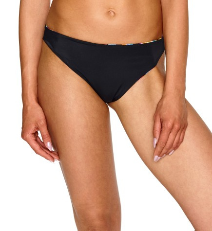 Elisa Figi 3 Lupoline dwustronny dół bikini 2w1 czarny i print