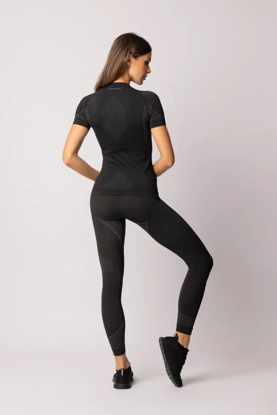 Breeze legginsy damskie Spaio black/grey