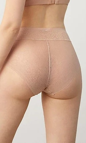 19191 Figi Damskie Wysoki Stan Ysabel Mora - beżowy