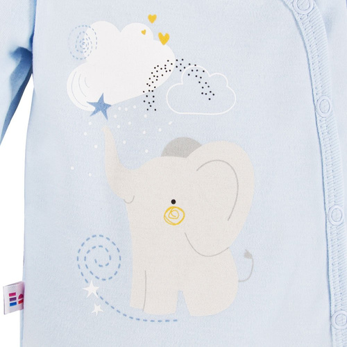 Mellow Body Kopertowe z nadrukiem Ewa Klucze- niebieski