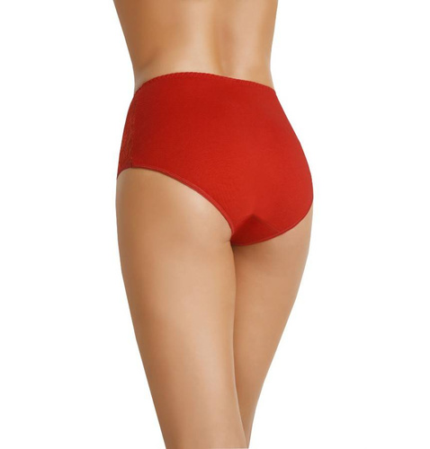 140-3 Loren Wielopak figi z wysokim stanem Teyli - czarny/czerwony/biały