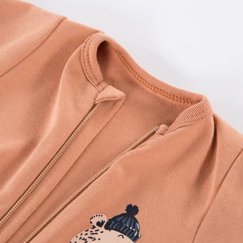 Jump Pajac zapinany na zamek Eevi - beżowy