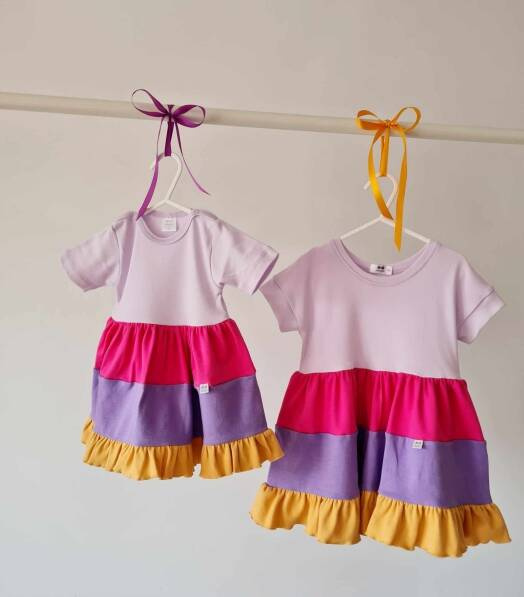 354 Calinka Sukienka Marija - fiolet