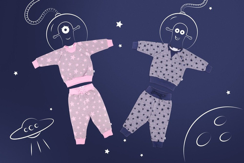 0820G Twinkle Bluzka + spodenki Marija - granat