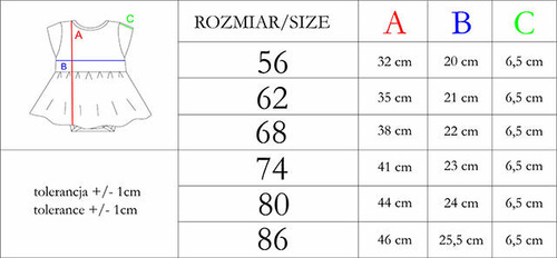 186159 Sukienko-body "Tukan" Nicol