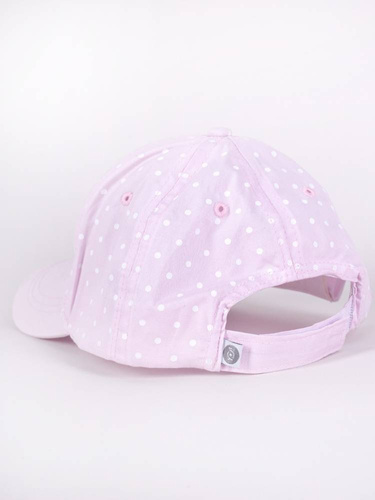 CZD-0635 Girl  Czapka dziecięca YO! różowy