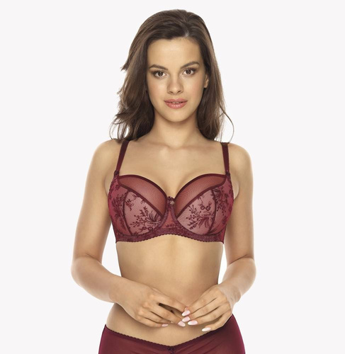 BS 1037 Joy  Biustonosz Półusztywniany Gaia - grafitowy