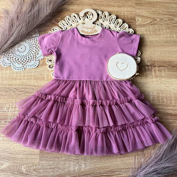 SH151 Sukienka z krótkim rękawem Mamatti - malaga