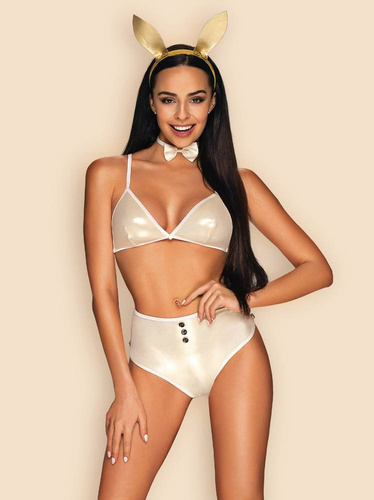 Neo Goldes Seksowny Komplet damski Obsessive złoty +