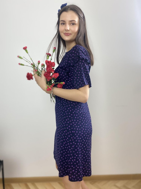 499 Olaya Koszula nocna Forex - granat