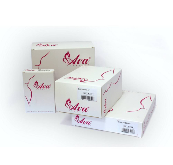 1697 Biustonosz usztywniany Ava grafitowy