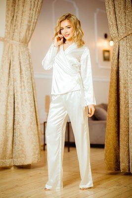 Rawa Komplet piżama damska Kalimo - ecru